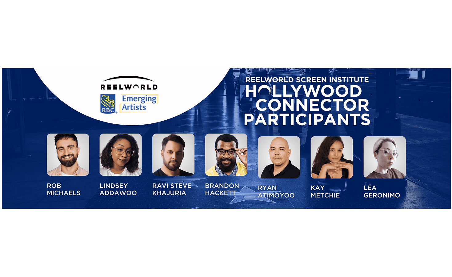 SSL Grads Ryan Atimoyoo & Kay Shioma Metchie participate in Reel World Hollywood Connector